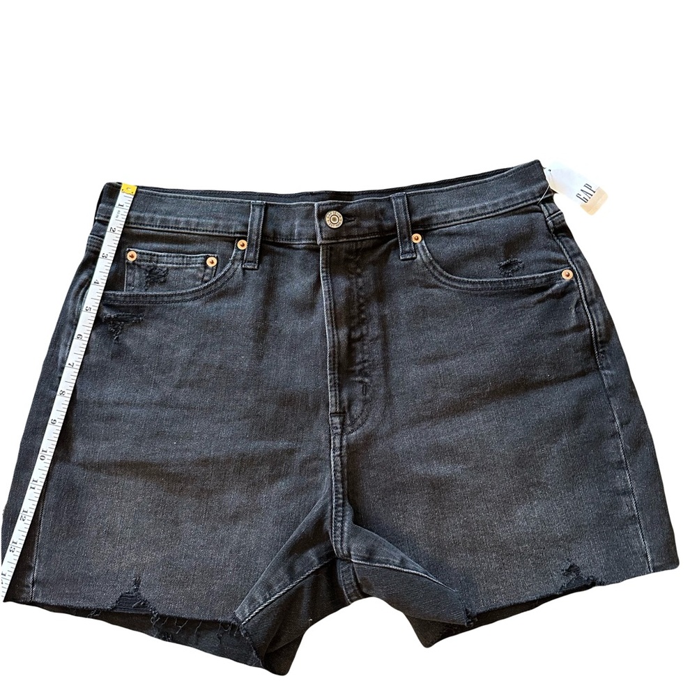 NWT Gap Denim Shorts Black Wash size 31